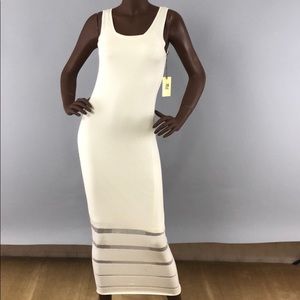 Cream Andrew Marc maxi dress